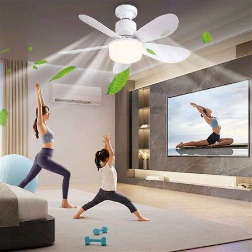 40W LED Light Ceiling Fan with Remote Control Decorative