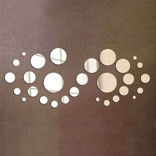 New arriva Circle of the mirror wall stickers Acrylic DIY a