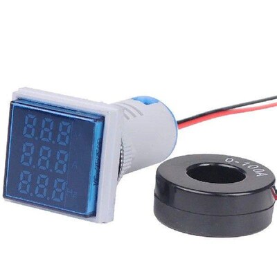 LED Digital Display Multimeter Monitor Meter Ammeter