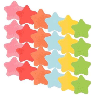120 Pcs Buttons Refrigerator Magnet Stars Magnetic Sticker
