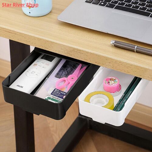 Punch Free Storage Rack Box Invisible Drawer Kitchen Cutlery