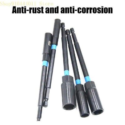 28GF 6-14mm Socket Adapter Drill Bit Nut Driver Set 1/4inch