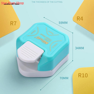 3 In 1 Multi-Corner Corner Rounder Punch R4 R7 R10 3 Way Cor
