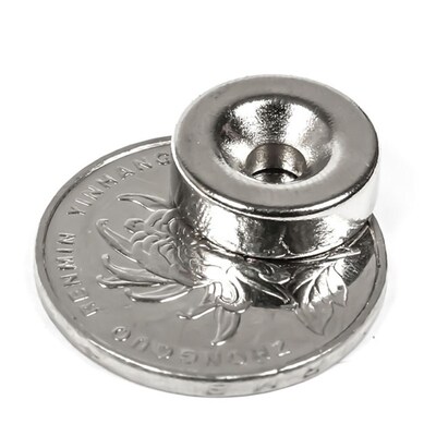 Small Countersunk Round NdFeB Neodymium Magnet Powerful Rare