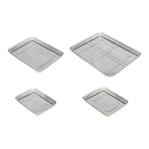 Baking Sheet with Rack Stainless Steel for Barbecue