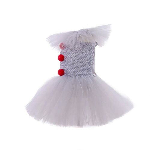 Halloween Costume For Kids Gray Girls Tutu Dress Kids