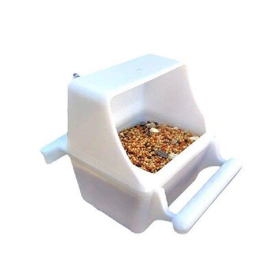 1PC Hanging Bird Feeders Plastic Food Container For