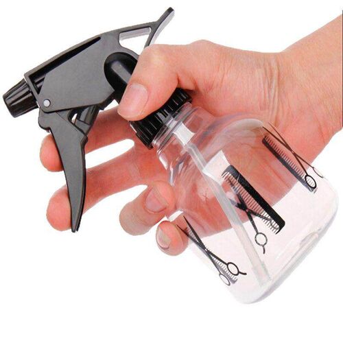 Hairdressing Spray Scissors Plastic Transparent Water Spraye