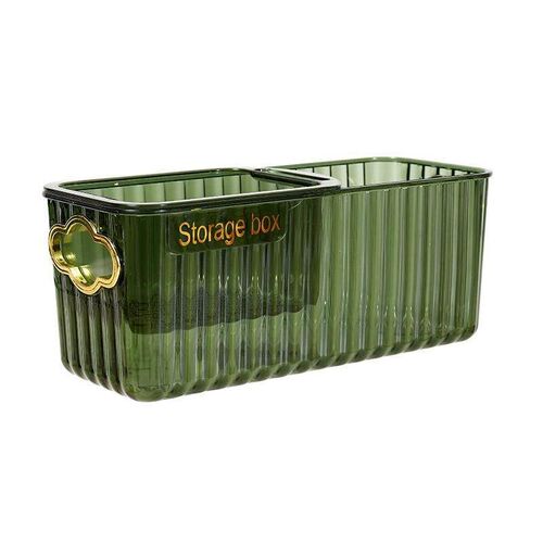 Large Capacity Plastic Snack Box for Living Room, Detachable