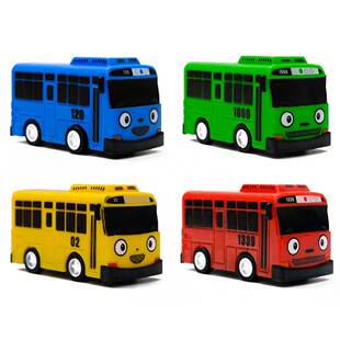 4pcsset Anme Tayo the Lttle Bus Educatonal Toys Cartoon