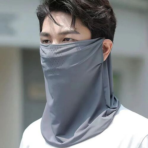 Summer Sunscreen Ice Silk Mask Neck UV Protection Face Cover
