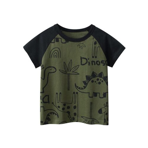 27kids Childrens Clothing Boys Short Sleeve 2025 Cartoon Ph