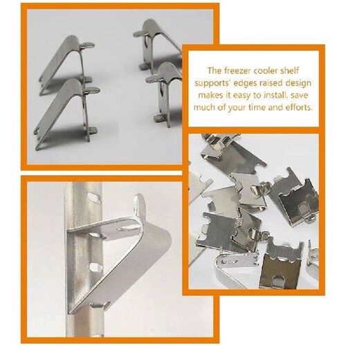 Refrigerator Freezer Shelf Buckle Rack Cooler Support
