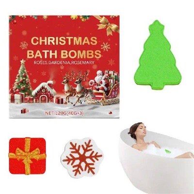 Natural Bath Salt Balls 3X Scented Shower Salt Balls For