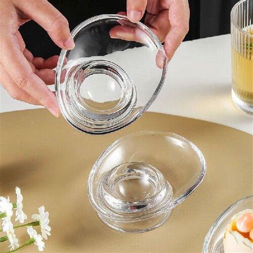 Glass Egg Cup Simple Breakfast Holder Home Stand Rack