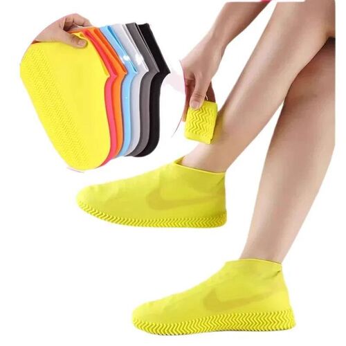 2pc Waterproof Non-lip Silicone Shoe High Elatic Wear-reitan