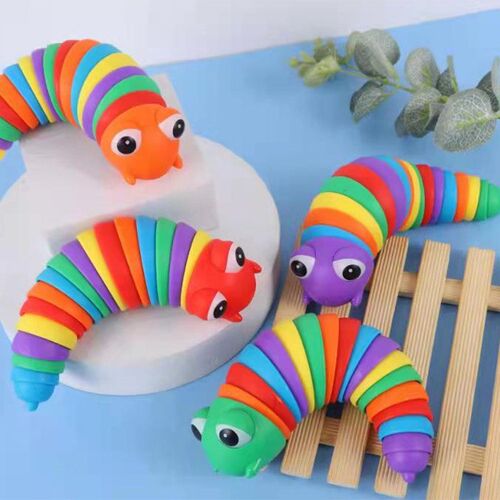 Colorful Slug Snail Seal Kawaii Transform Caterpillar Fidget