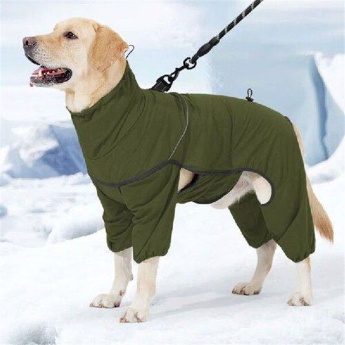 Adjustable Dog Winter Coats For Larger Medium Large Dogs 4-
