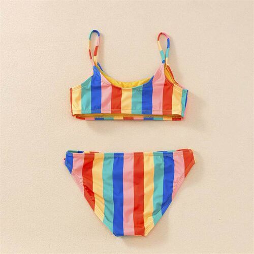 Childrens one piece swimsuit girls medium to large swimsui