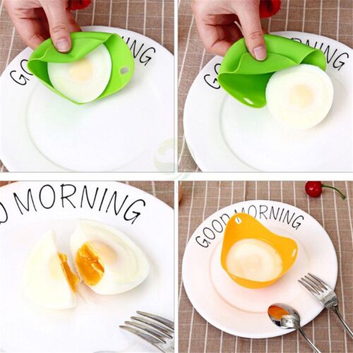 Silicone egg fryer non-toxic with base, silicone egg cooker
