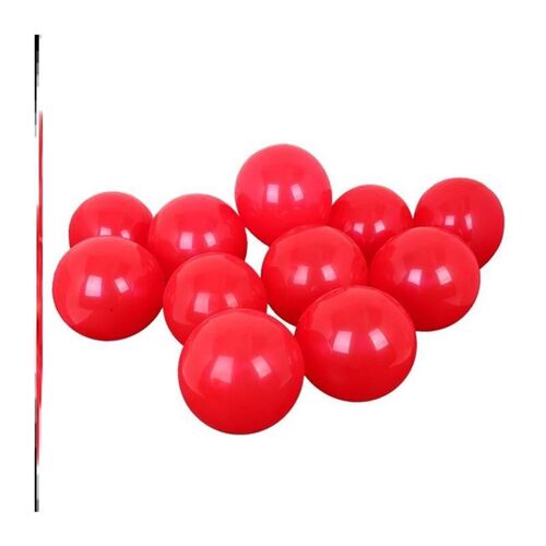 high quality balloons decorate scene set  the birthday party