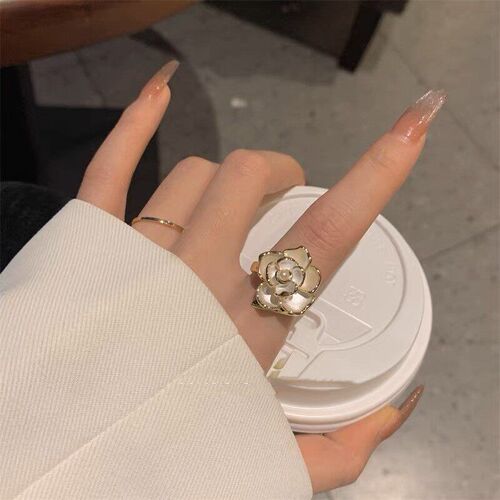 French Gentle ~ Super Fairy Beautiful Rose Opening Ring Ligh