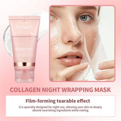 75ML Collagen Peel-Off Mask Moisturizing Firming Night Wrapp