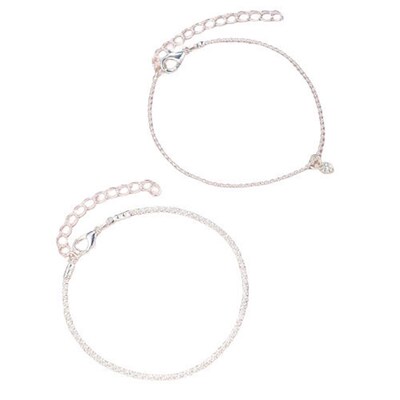 New Ins Sparkling Double Layer Brlet Cold Wind Design Feelin