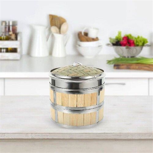 Bamboo Steamer Basket Chinese Dim Sum Dumpling Baskets Buns