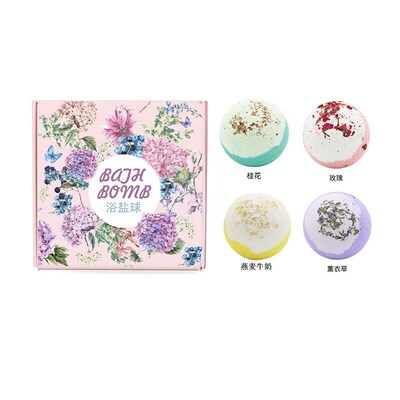 Bath Bomb Salt Essential wOil Bath Ball Bombs Body Whitening