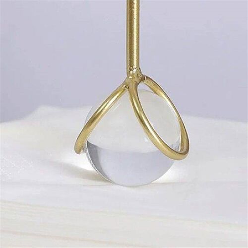AB39-Paper Napkin Holder Iron Crystal Ball Tissue Napkin