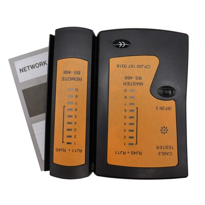 Network Cable Tester RJ45 RJ11 RJ12 CAT5 UTP LAN Cable Telep