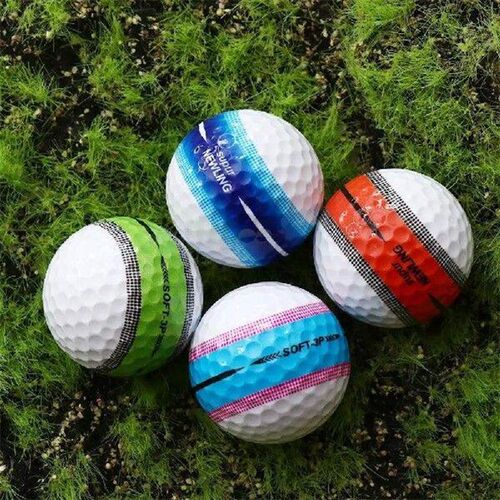 360  Aiming Golf Balls Sky Blue Purple Golf Three Layer