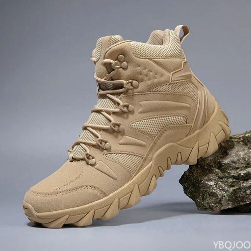 New Mens Boots Army Tactical Military Combat Boots Outdoor