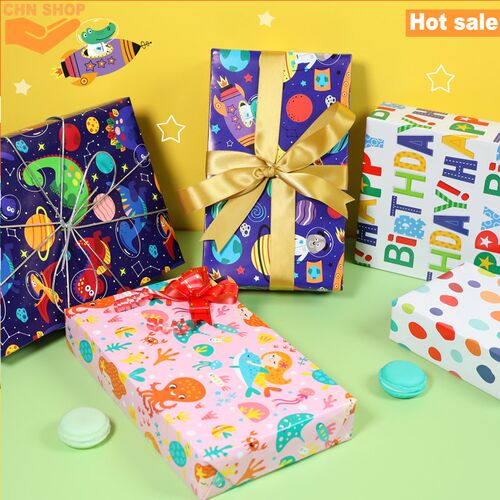Happy Birthday Gift wrapper paper 19.6*27inch wrapping paper