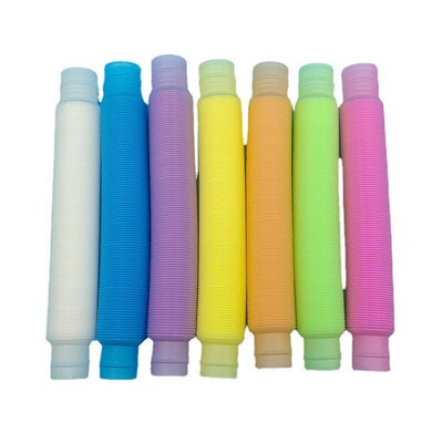 Macarone Luminous Tubes Sensory Fidget Toy Sress Relieve Toy