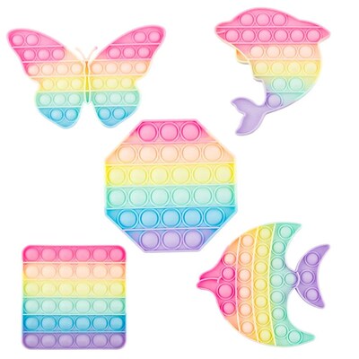 Animal Pop Push Bubble Fidget Toys Sensory Autism Squeeze St