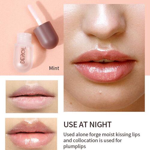 Day Night Instant Volume Lips Plumper Oil Moisturizing Repai