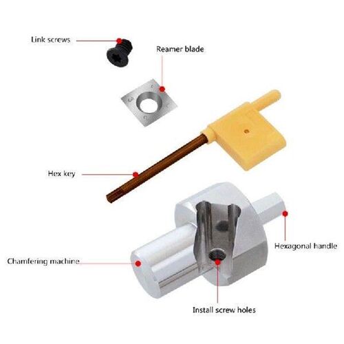 Benches Dog Hole Chamfer Reamer for 19mm/20mm Dog Holes