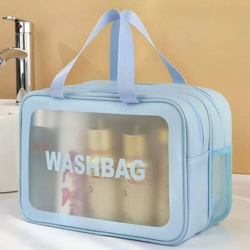 Wet-dry separation makeup bag portable toiletry bag travel e