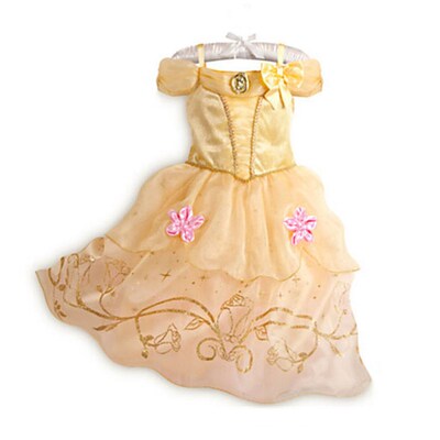 Little Girl Rapunzel Costume Party Fancy Princess Dress Chri