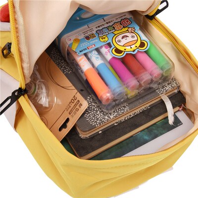 2022 Cartoon Bear  School Bags For Gilr Cute Kids Kindergart