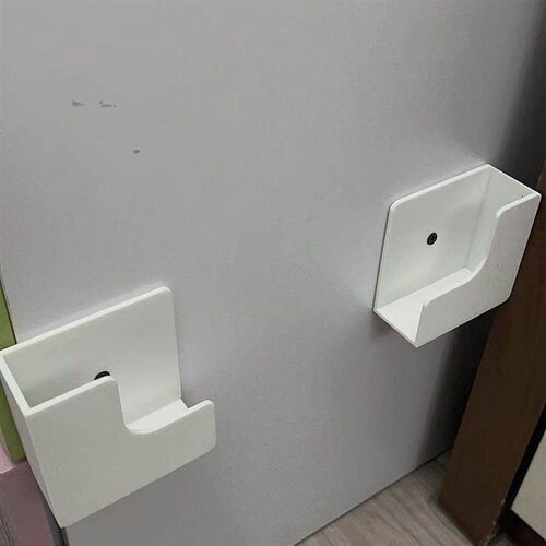Wall-mounted storage rack without drilling, shelf for placin