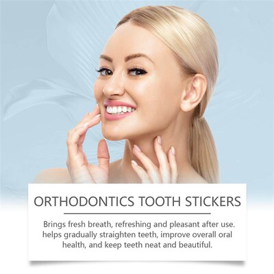 ORALHOE Tooth Strips Stain Removal Teeth Freshening Care Por