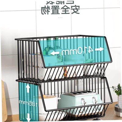 kitchen accessories multi-storey move Storage Vegetable bask