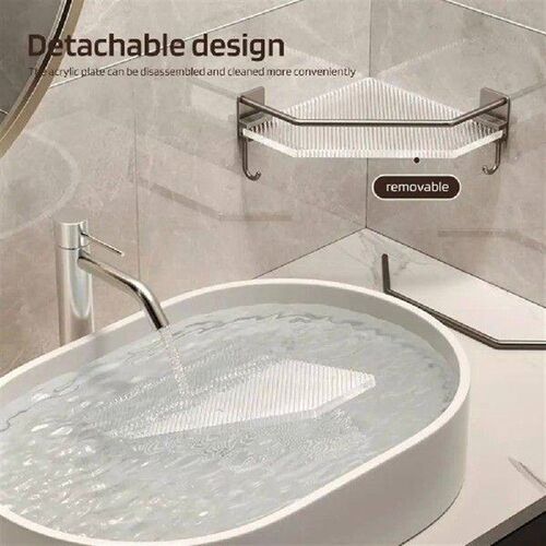 Detachable Design Storage Rack Durable No-drill Wall Caddy