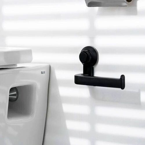 Wall Mounted Toilet Paper Roll Holder No Punching Waterproof