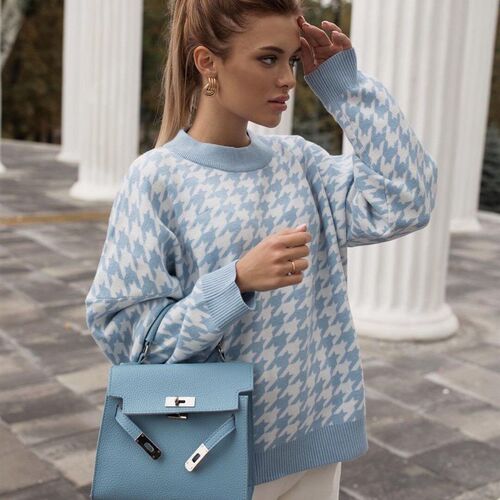 Womens knitted Sweater Pullover Oversize Winter Clothes