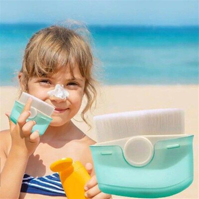 2Pcs Sunscreen Applicator for Kids Sunb Buddy Brush