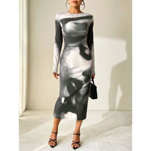 New Womens Dresses Clubwear Spring Fashion Long Sleeves